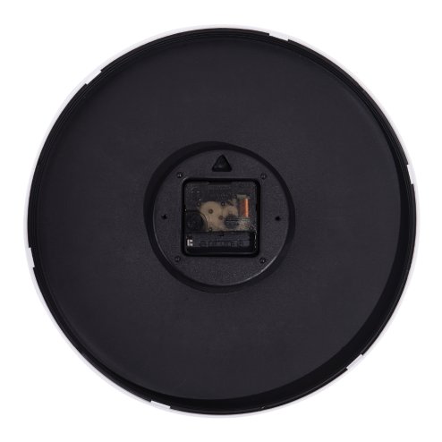 Living and Home 12-inch Battery-Powered Luminous Non-Ticking Wall Clock