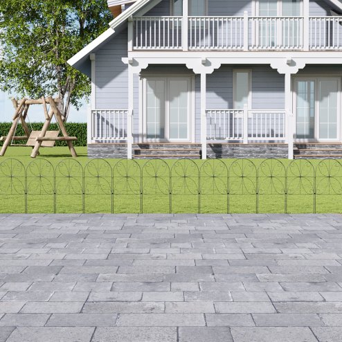 20Pcs Decorative Garden Fence Panels