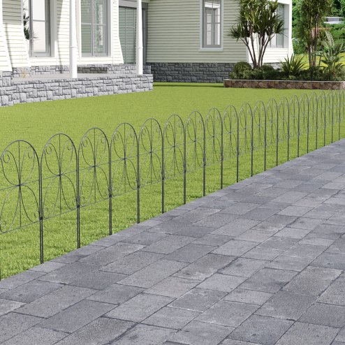 20Pcs Decorative Garden Fence Panels