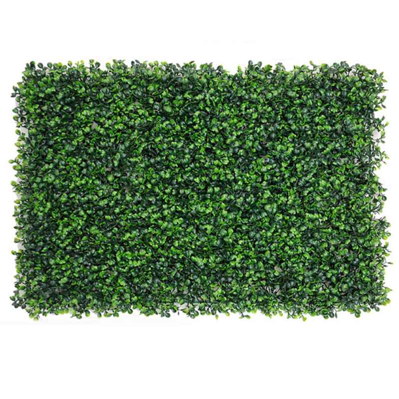 Living and Home 6Pcs Decorative Artificial Boxwood Panels for Indoor Outdoor 40x60cm