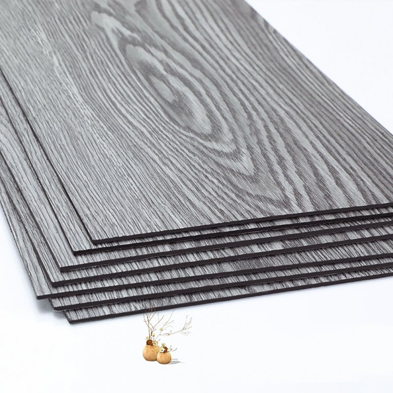 Livingandhome 36pcs Rustic Lifelike Wood Grain Self-adhesive PVC Flooring
