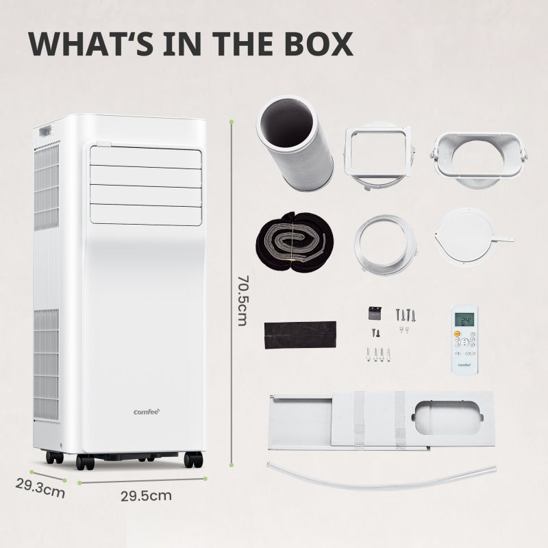 7000BTU Portable 3-in-1 Air Conditioner