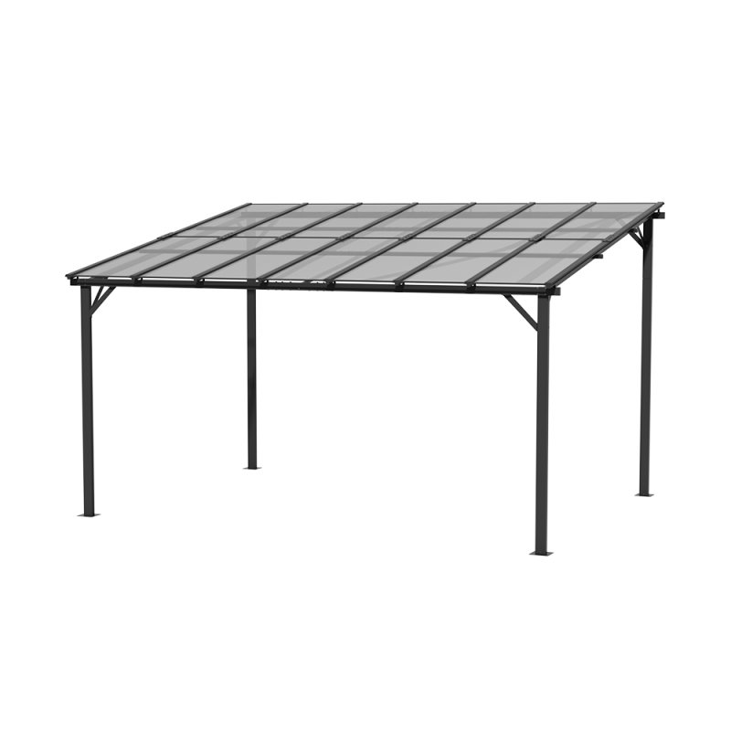 Living and Home Wall-Mounted Canopy 420cm W x 250cm H