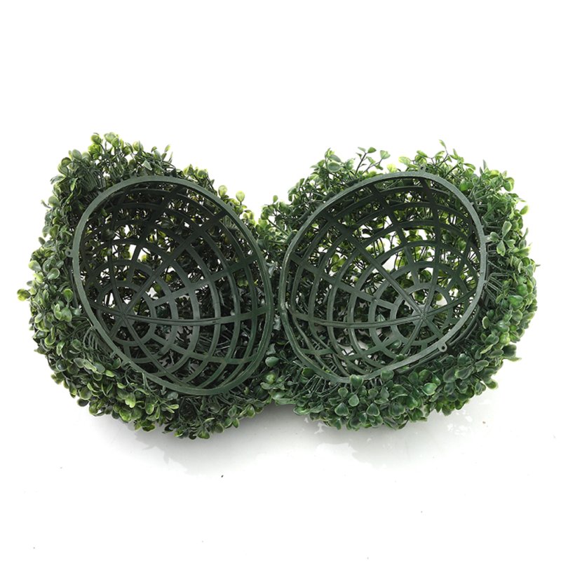 Living and Home 28cm Decorative Artificial Topiary Boxwood Ball