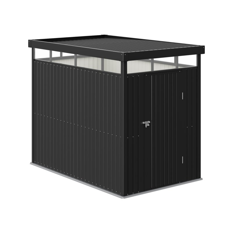Living and Home 5.31 x 8.46FT Outdoor Metal Garden Storage Shed
