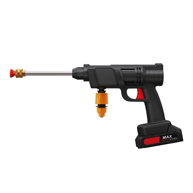 Living and Home 18.5V Portable Cordless Electric Handheld 2 Battery Pressure Washer Cleaner, Water Plants, Clean Vehicles