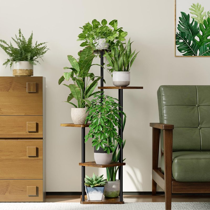 Living and Home 5-Tier Plant Stand Plant Display