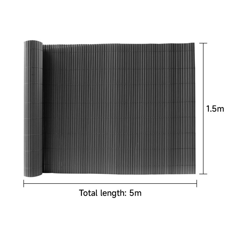 Living and Home 5m L x 1.5m W PVC Privacy Screening Fence