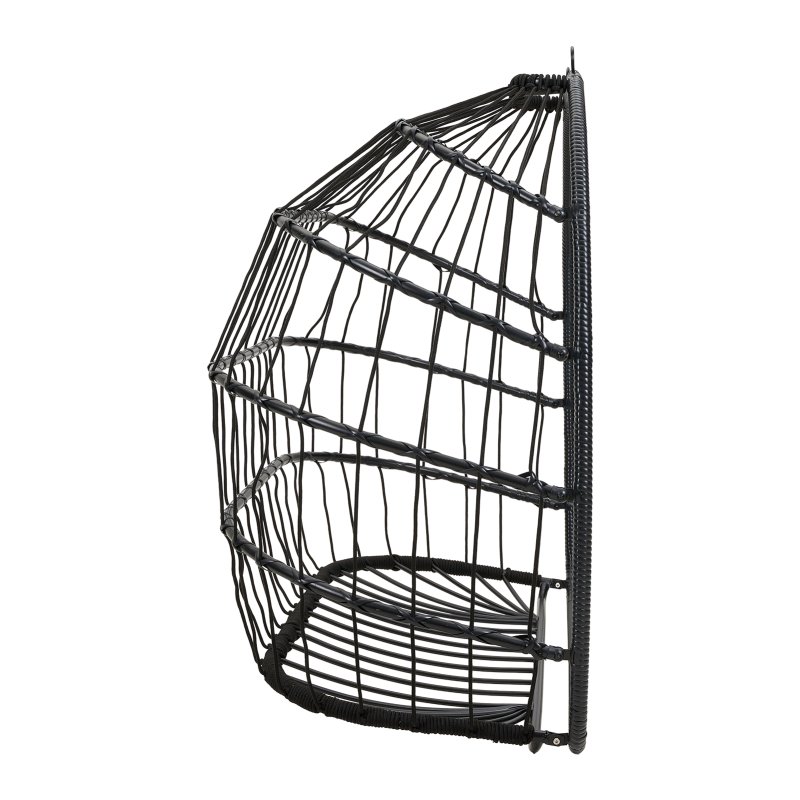 Living and Home 2-Seater Swing Hanging Egg Chair with Metal Stand