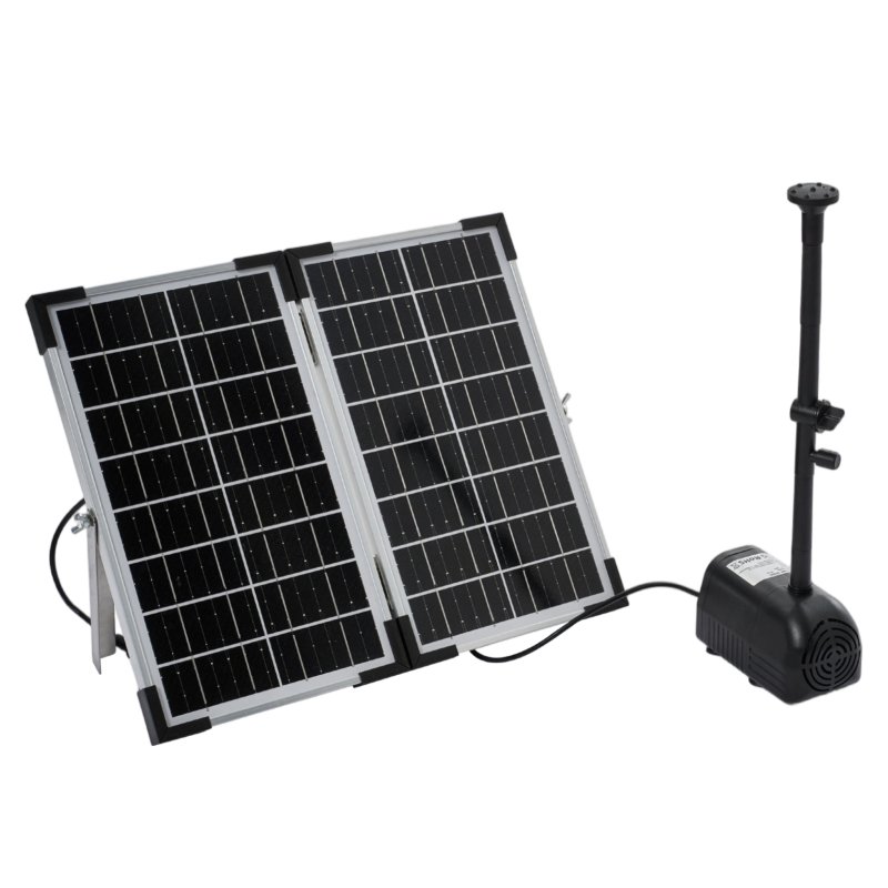 Living and Home 20W Outdoor Solar Fountain Pump Kit