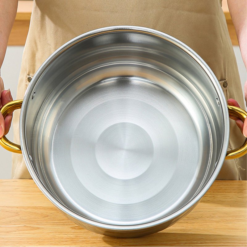 Living and Home 5pcs Stainless Steel Cookware Set with Metal Lids