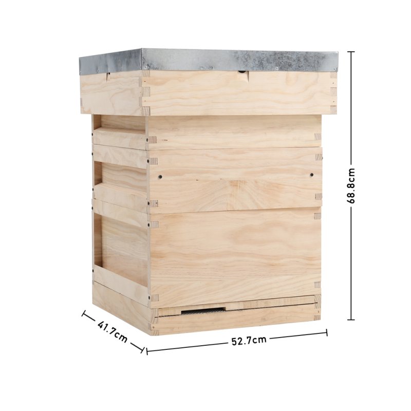 Living and Home Wooden Beehive Starter Kit