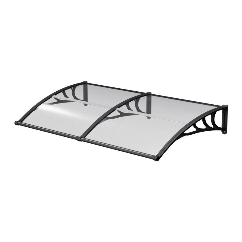 Living and Home Outdoor Door Canopy Window Awning with Drainage Channel
