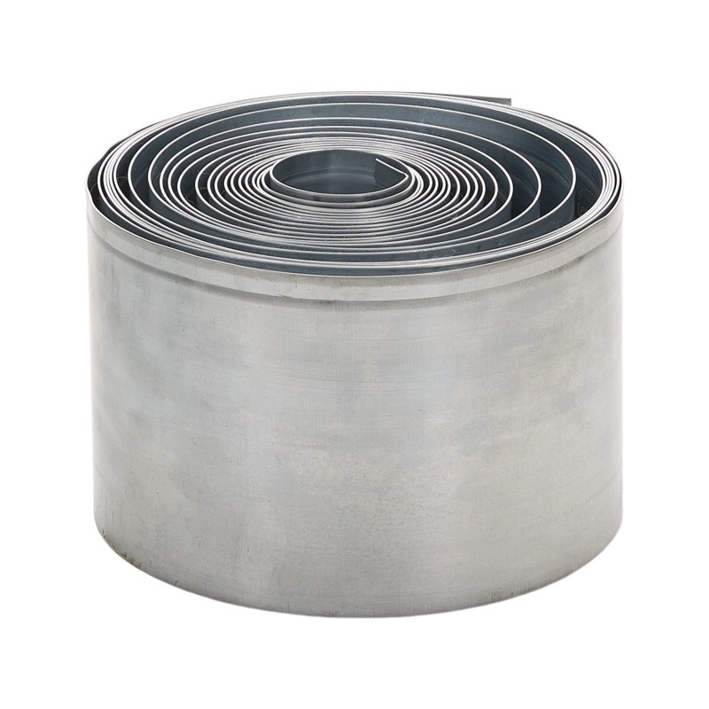 Living and Home Silver Metal Garden Edging, 5m L x 14cm H