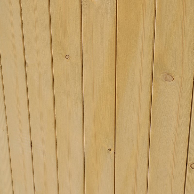 Living and Home Rhombus Garden Wood Fence Gate, Multi Size Options Outdoor Privacy Wooden Garden Gate with Hinges & Latch Hardware