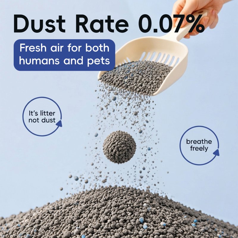 Living and Home Clumping Sodium Bentonite Cat Litter