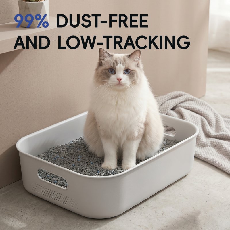 Living and Home Clumping Sodium Bentonite Cat Litter