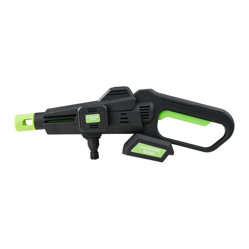 Living and Home 21V Cordless Handheld Pressure Washer Cleaner with 2 Batteries, Green+Black