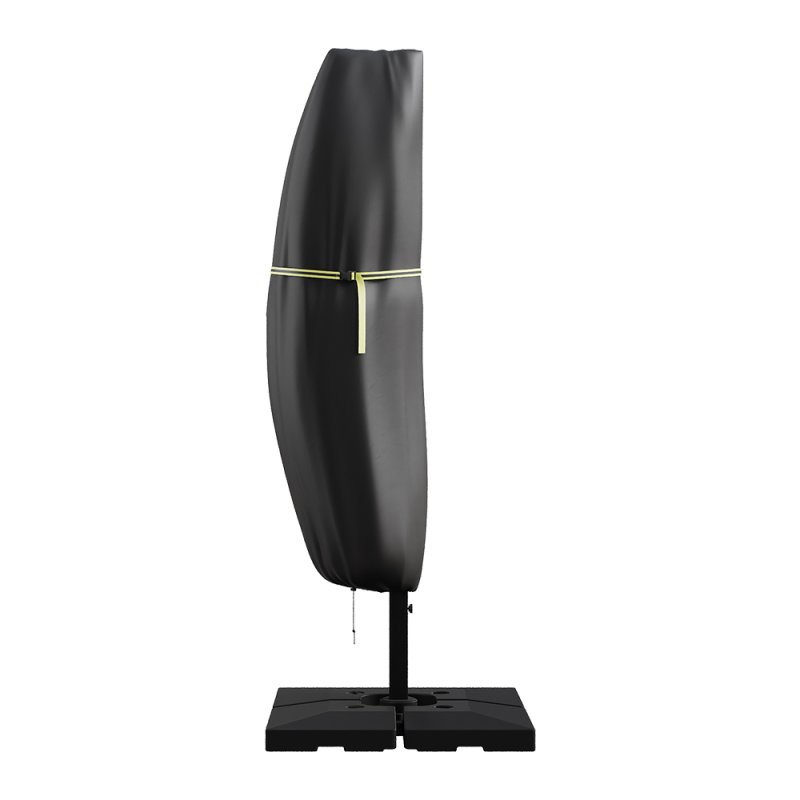 Living and Home Waterproof Cantilever Parasol Cover with Zipper and Rod