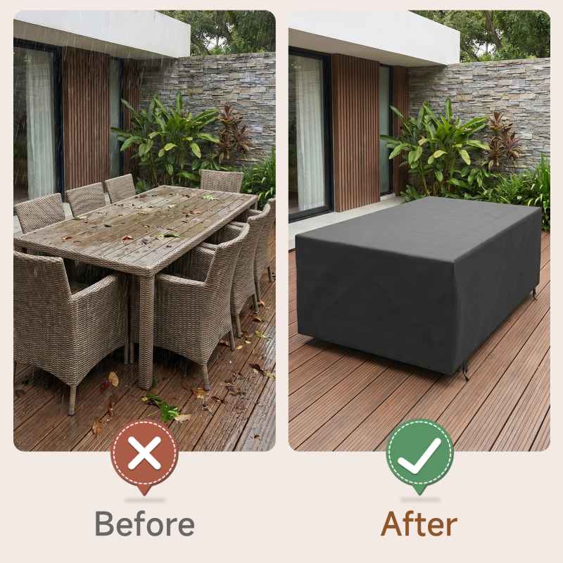Living and Home Outdoor Garden Patio Waterproof Furniture Cover