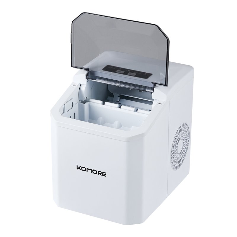 Living and Home 1.3L Ice Maker Machine with Ice Scoop & Basket
