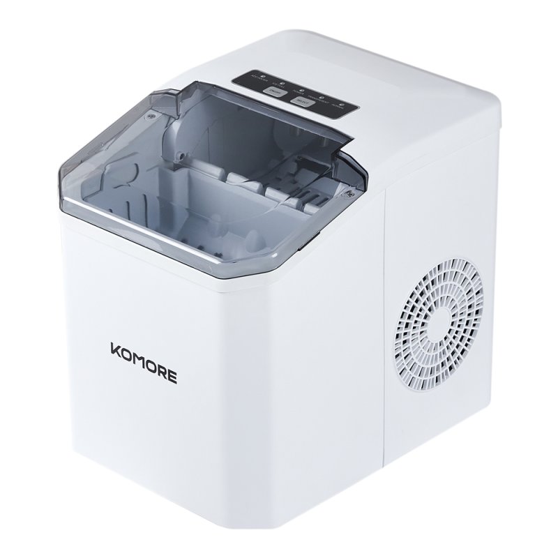 Living and Home 1.3L Ice Maker Machine with Ice Scoop & Basket