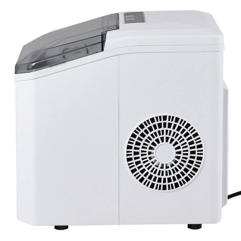 Living and Home 1.3L Ice Maker Machine with Ice Scoop & Basket