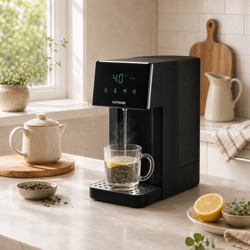 Living and Home 4L Countertop Instant Hot Water Dispenser with Filter