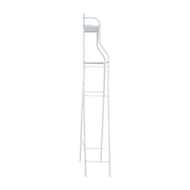 Living and Home 2-Tier Freestanding Over Toilet Storage Rack, 68cm W x 25cm D x 160cm H