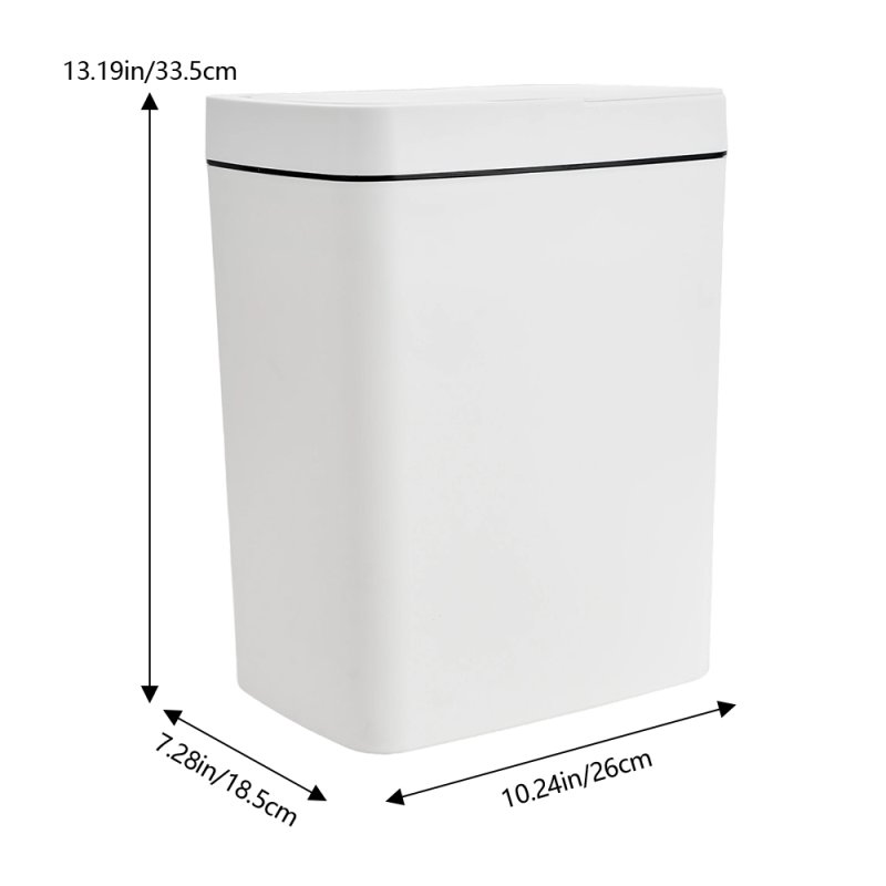 Living and Home 18L Battery Powered Automatic Motion Sensor Rubbish Bin
