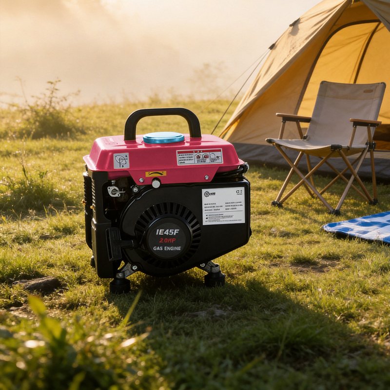 Living and Home 1200W Portable 2-Stroke Petrol Inverter Generator