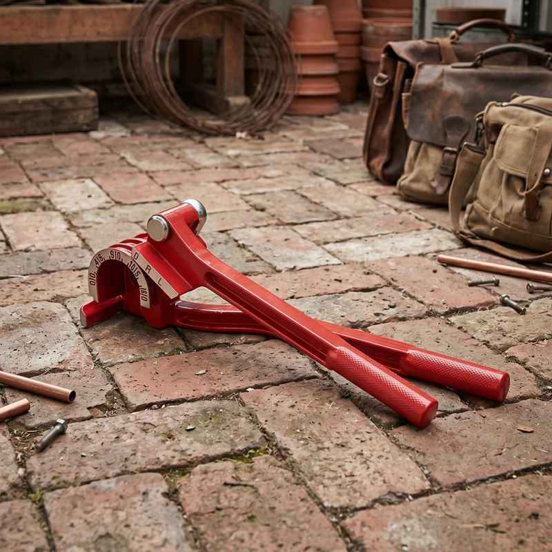 Living and Home 3-in-1 180-Degree 3-Groove Manual Tube Bender