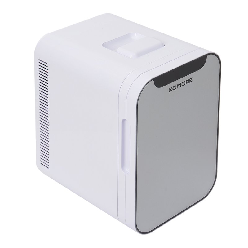 Living and Home White 18L Dual-Use Mini Refrigerator Fridge Heater Cooler