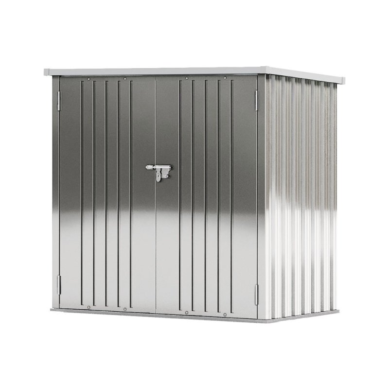 Living and Home 4.6x2.9ft Garden Metal Tool Shed Outdoor Patio Storage House