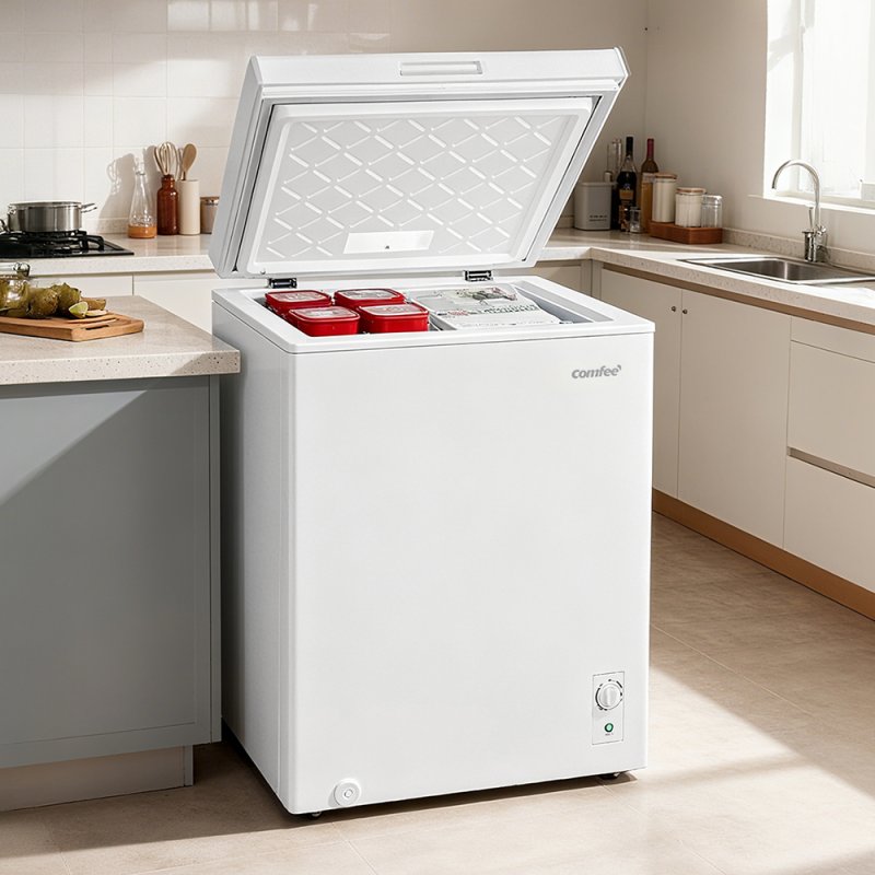 99L Freestanding Chest Freezer with Digital Temperature Control