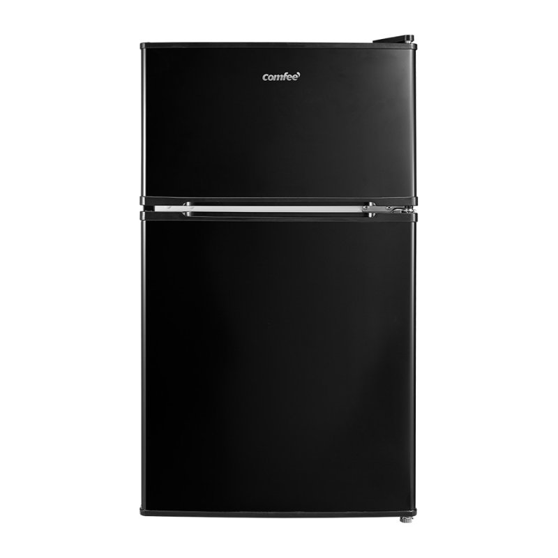 87L Under Counter Fridge Freezer  with Removable Shelves, Drawer