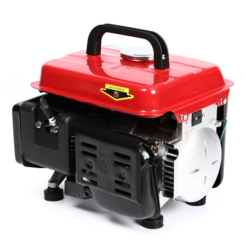 Living and Home Petrol Powered Electric Generator Portable Power Station 4L 