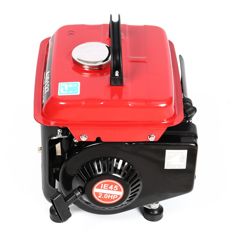 Living and Home Petrol Powered Electric Generator Portable Power Station 4L 