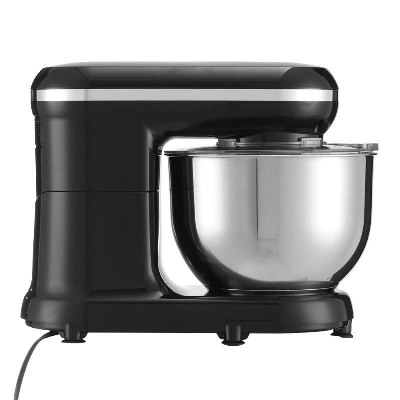 Living and Home 5.5-Quart Household Stand Mixer with Stainless Steel Bowl 1400W Tilt-Head Anti-Splash Lid