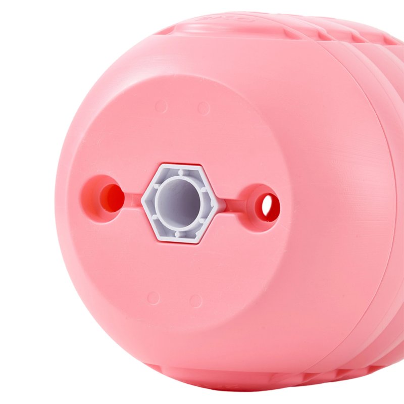 Living and Home 10kg Strength Training Soft Kettlebell with Non-Slip Handle, Pink