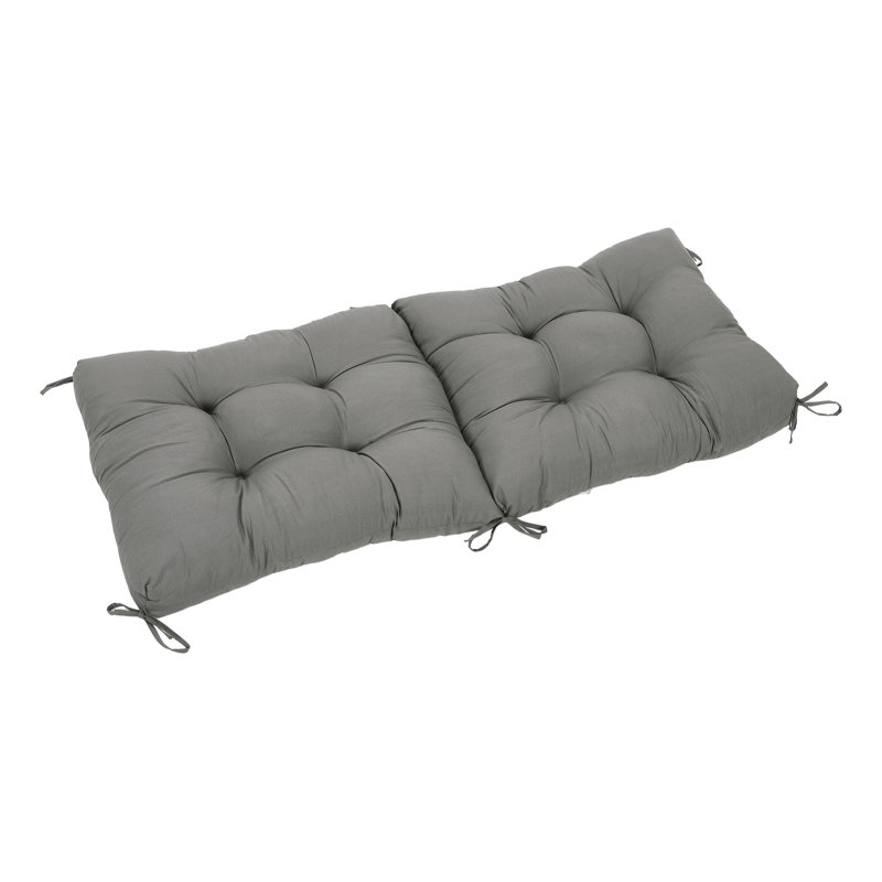 Living and Home Non-slip Garden Chair Cushion with Back for Indoor Outdoor, 110cm (W) x 50cm (D) x 15cm (H)