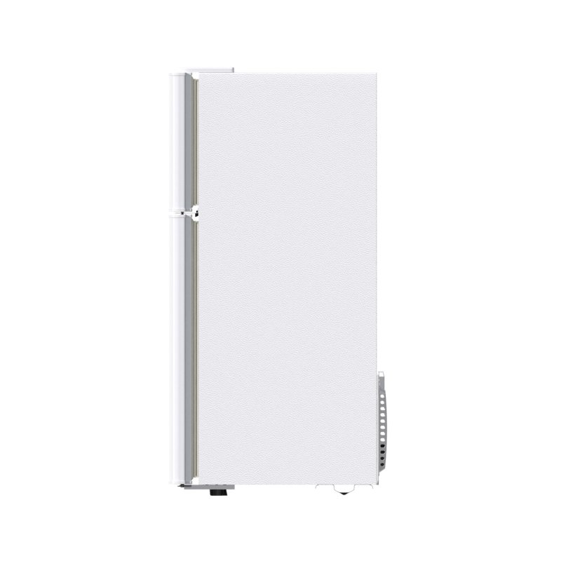 51L Freestanding Top Freezer Fridge with Adjustable Shelves, Bottle Storage Rack