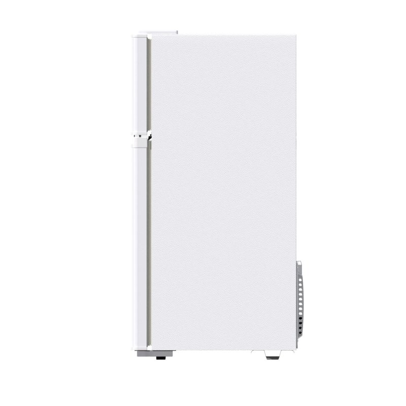 70L Freestanding Top Freezer Fridge, White