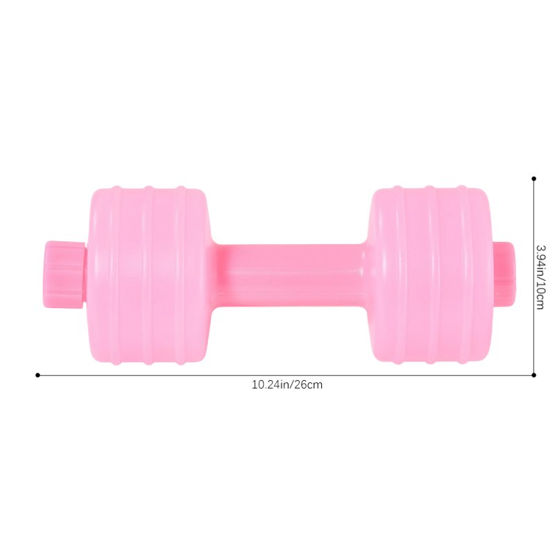 Living and Home 1-Piece 1L Portable Water-Filled Dumbbell Fitness Training
