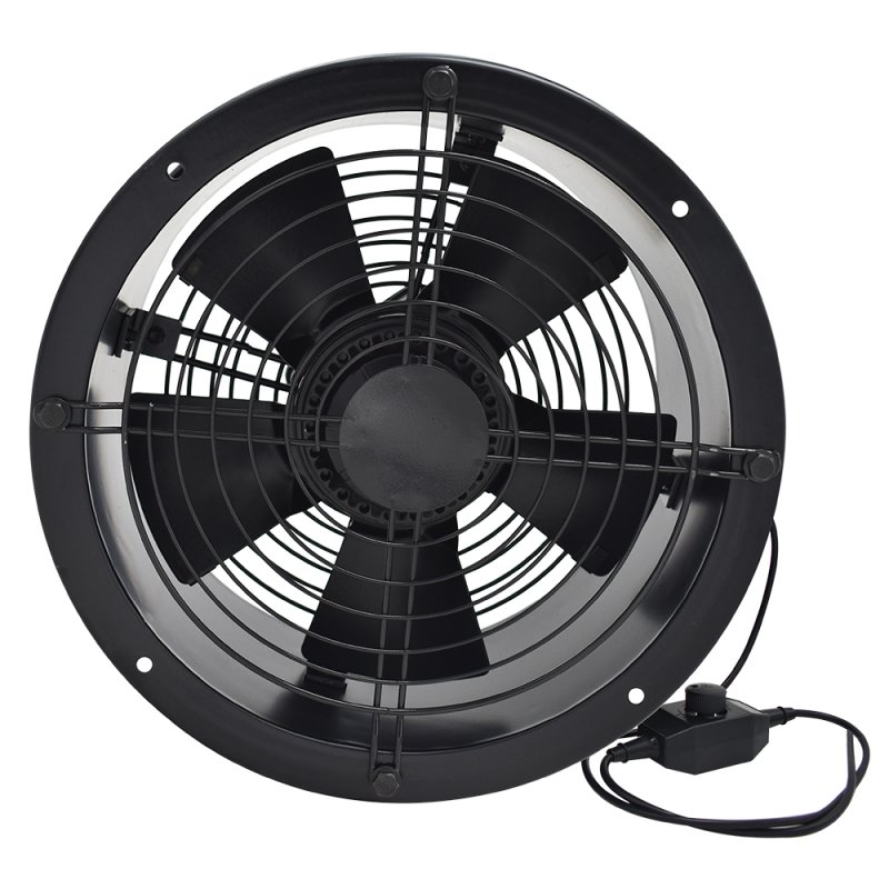 Living and Home Ventilation Wall-Mounted Exhaust Axial Fan 10-inch