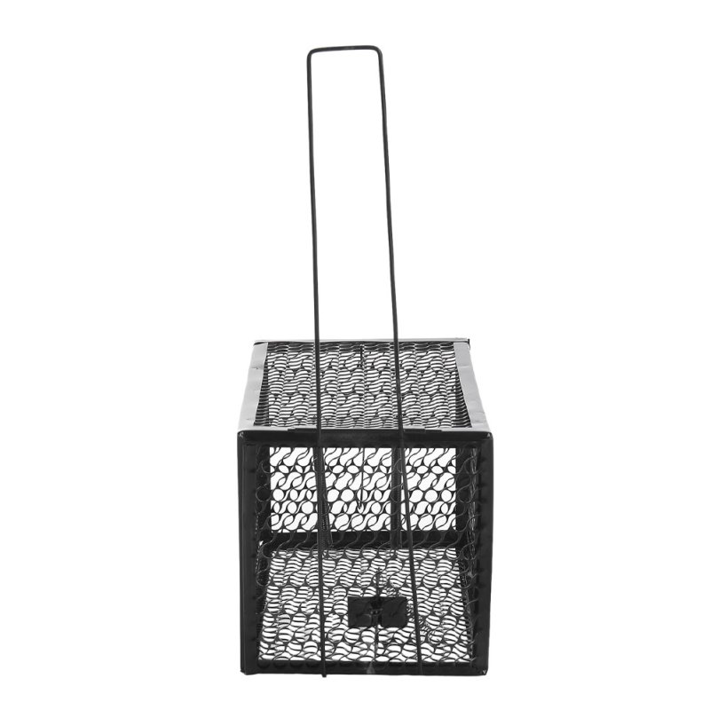 Living and Home 2 Pack Metal Humane Mouse Trap Cage Rat Catcher, 28cm (W) x 15cm (D) x 15cm (H)