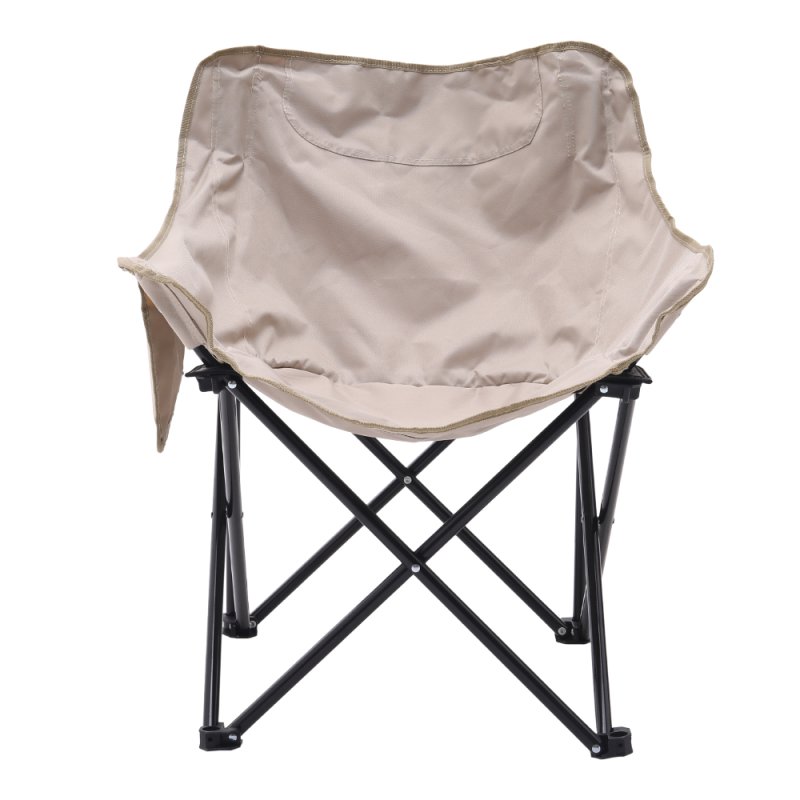 Living and Home Outdoor Portable Folding Camping Chair, Khaki