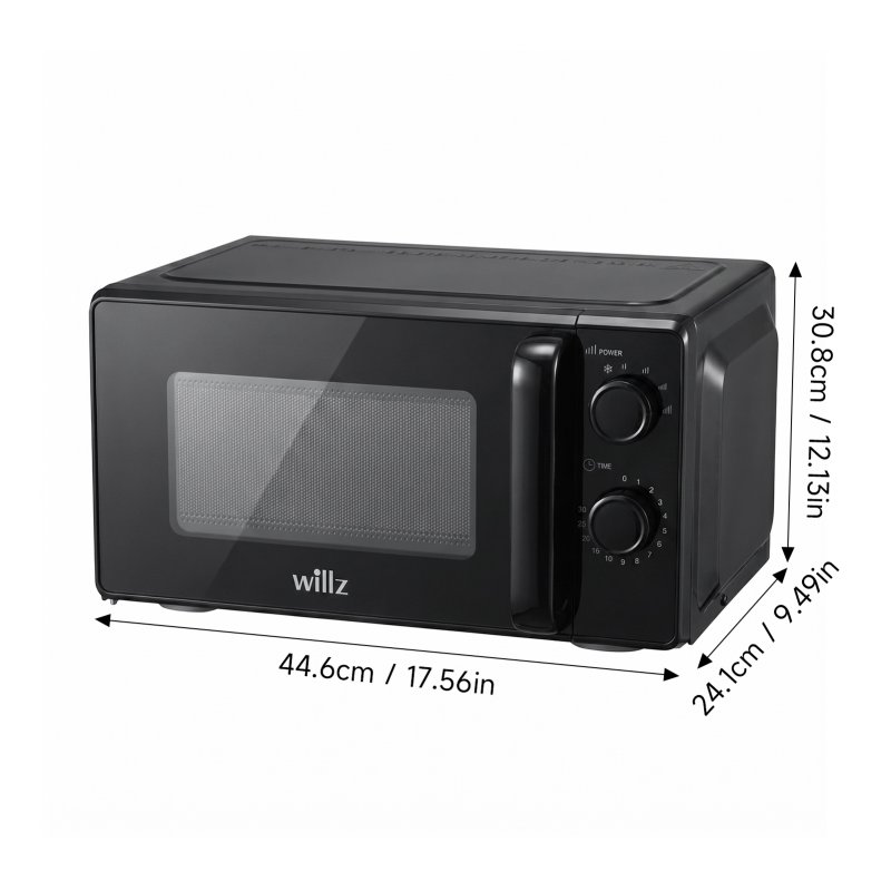 700W 20L Kitchen Mechanical Microwave Oven