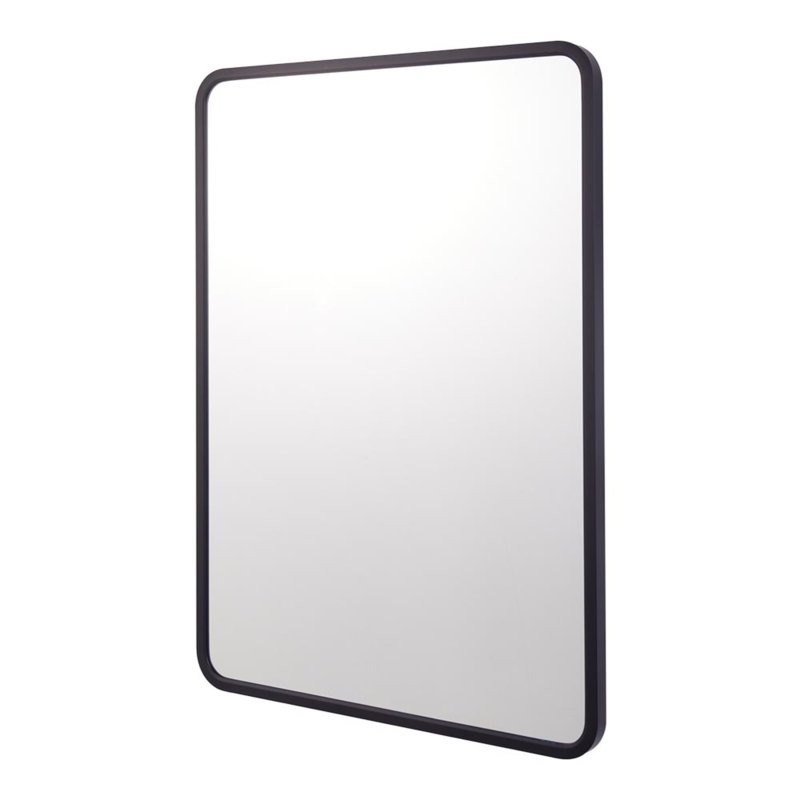 Wall-Mounted Rectangular Bathroom Storage Mirror Cabinet