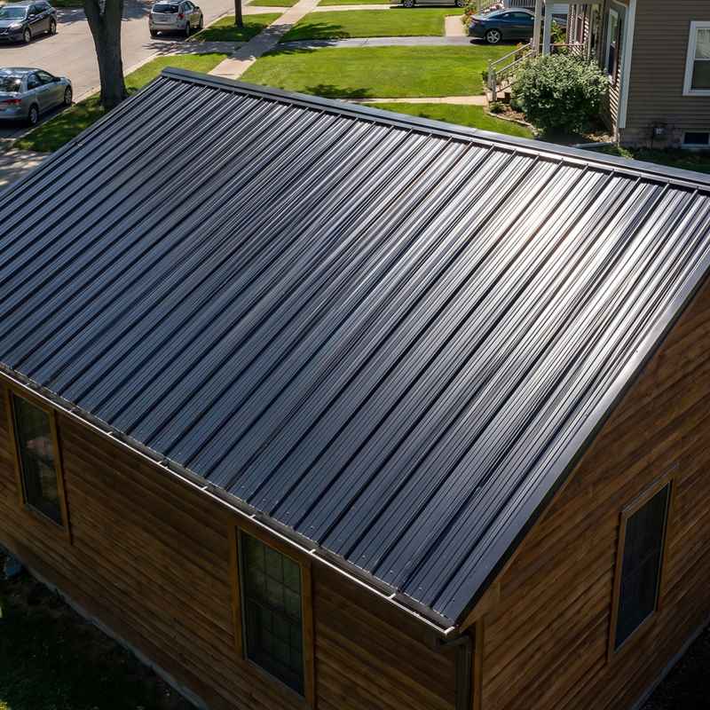 Living and Home 12pcs Steel Corrugated Roofing Sheets